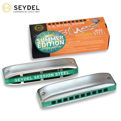 Seydel 1847 Session Steel '23 SUMMER EDITION Key Of C Harmonica 10301C_S