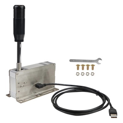 PC USB Racing Game Sequential Shifter H Gear Shift SIM For Logitech Thrustmaster