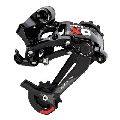 Sram X0 Carbon Schaltwerk 10 Speed ////NEU//// Exact Actuation Medium Cage XO Blau