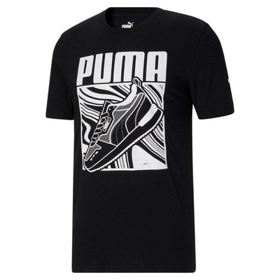 

Puma Rider Comic Graphic Crew Neck Футболка с коротким рукавом Мужские размеры  Повседневные топы, Черный, Puma Rider Comic Graphic Crew Neck Short Sleeve T-Shirt