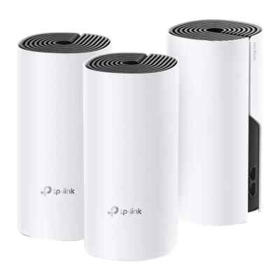 TP-LINK WHOLE HOME MESH WI-FI SYSTEM AC1200 DECO M4 / 3 PACK - OPEN BOX  