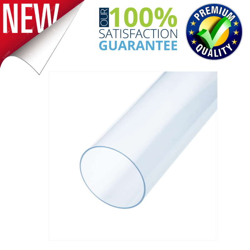 4 Inch Clear Dust Collection Pipe