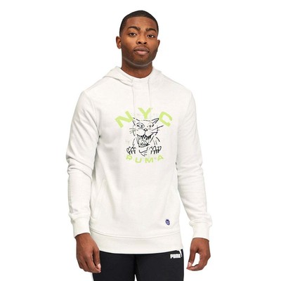 

Мужская белая повседневная верхняя одежда с капюшоном Puma Nyc 586432-02, Белый