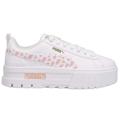 

Кроссовки Puma Mayze Wild Platform для молодых девушек, размер 5,5 м, повседневная обувь 385696-01, Белый, Puma Mayze Wild Platform Youth