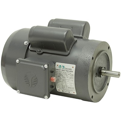 3//4 HP 1800 RPM 115//230 VOLT AC 56C TEFC LEESON MOTOR 10-2705