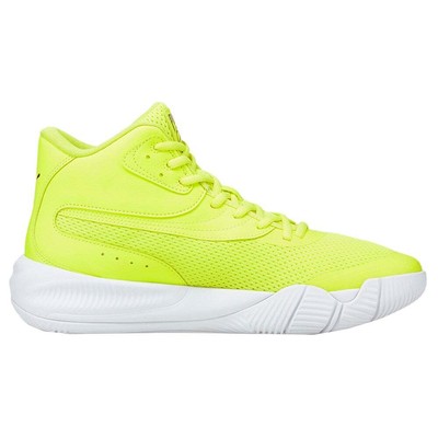 

Мужские желтые кроссовки Puma Triple Mid Basketball Athletic Shoes 376451-04, Желтый, Puma Triple Mid Basketball