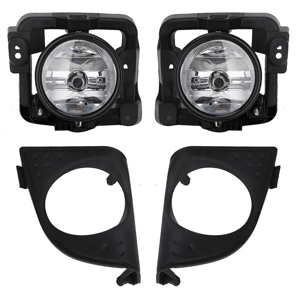 2X For Acura TSX Clear Fog Lights Bumper Driving Lamps w/ Lights 2009