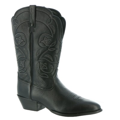 Женские ботинки с широким голенищем Ariat Heritage Western R Toe - черный