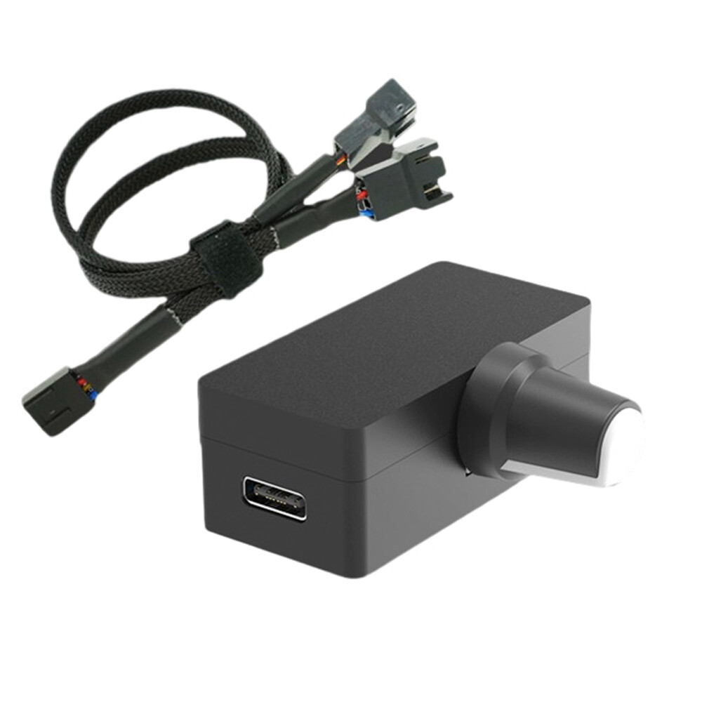 PWM Governor Fan Speed Regulation Type-C 4Pin 4-Wire Fan Pump Speed Controller