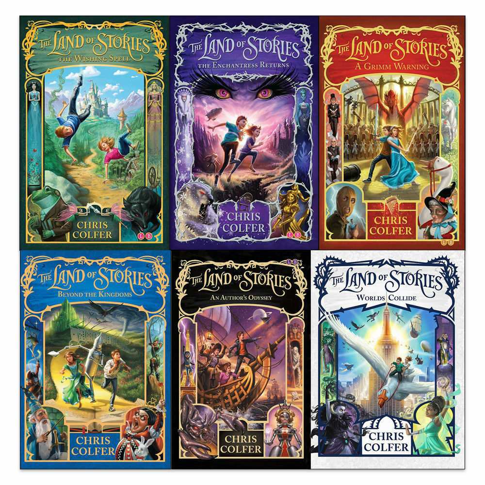 The Land of Stories By Chris Colfer 6 Books Pack Collection Set 16