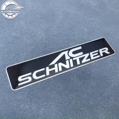Aluminum AC Schnitzer Emblem Car Badge Decal Sticker Auto Trunk Rear Nameplate