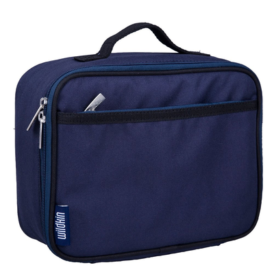 Kids Insulated Lunch Box for Boy and Girls BPA Free Whale Blue