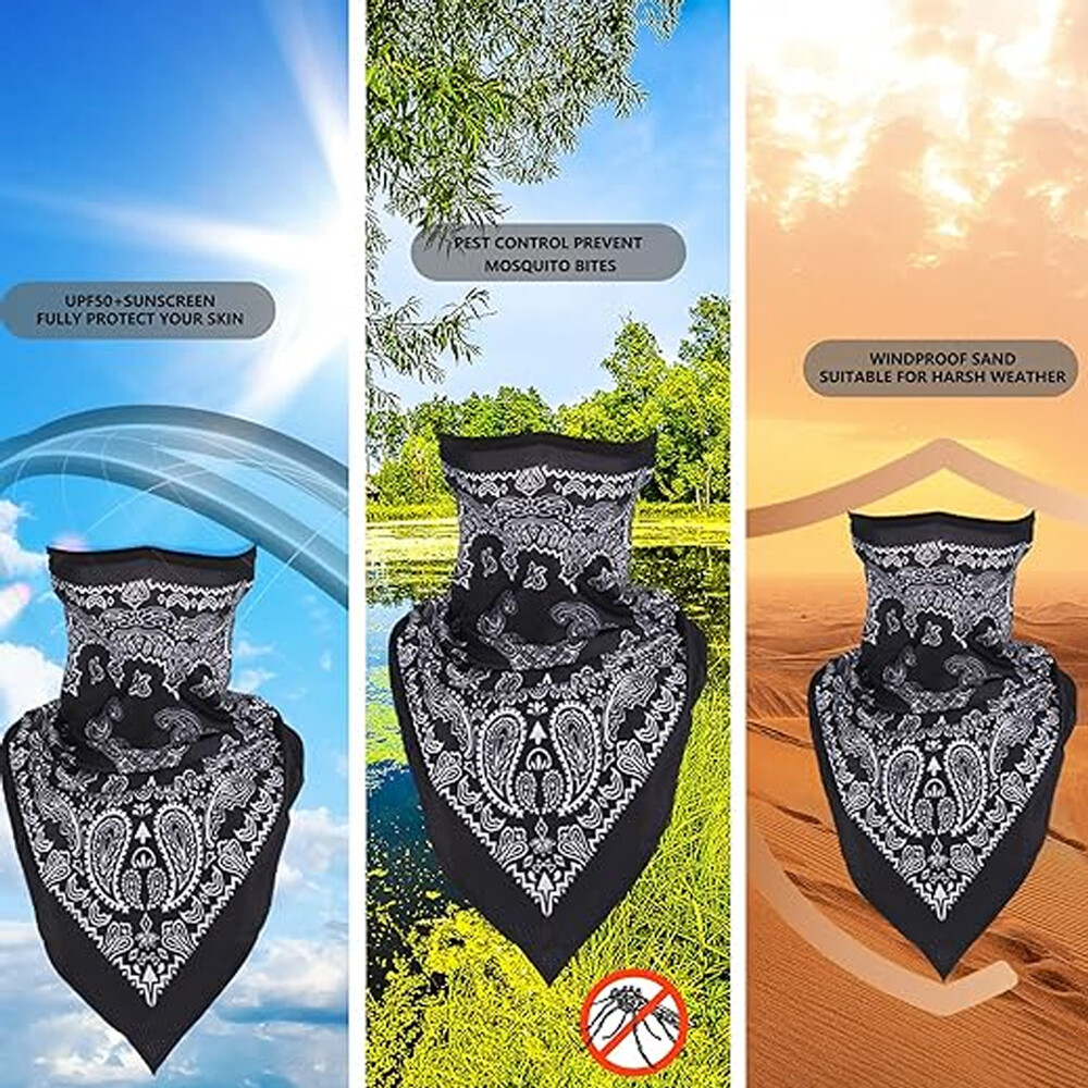 Cycling Full Face Mask Bandana Balaclava Bicycle Cover Fishing Tube Scarf Mask