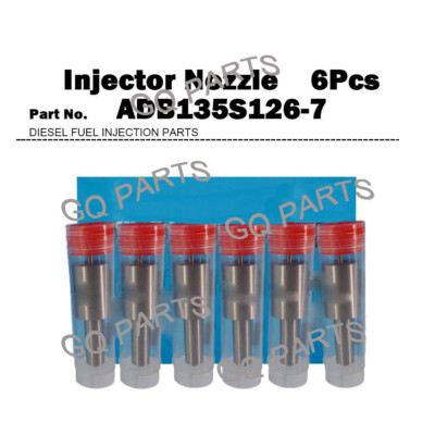 ADB135S126-7 6x Diesel Fuel Injector Nozzle 0433220169 5628908 BDB135S126-7
