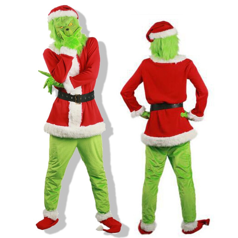 grinch santa costume