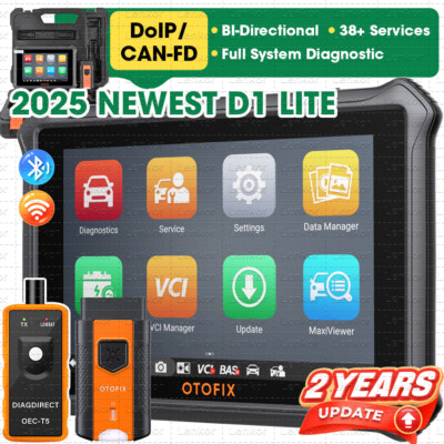 2025 OTOFIX D1 Lite Car Bidirectional Scanner Auto Full System Diagnostic Tool