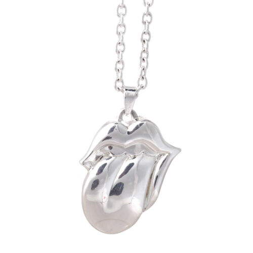 The Rolling Stones Silver Tongue Necklace