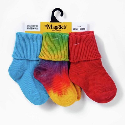 

Набор из  носков для малышей Maggies Organics Tie-Dye, Not available