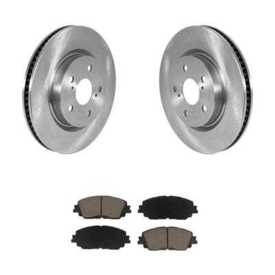 Front Disc Brake Rotors and Brake Pads Kit for Toyota Camry, OE0 Ceramic