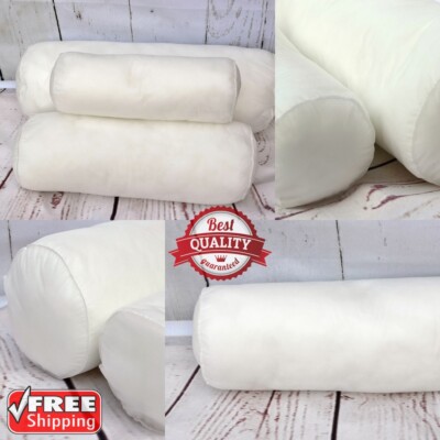 Round Shape Bolster Pillow Cushion Orthopaedic Pregnancy Body Fiber Inner Insert