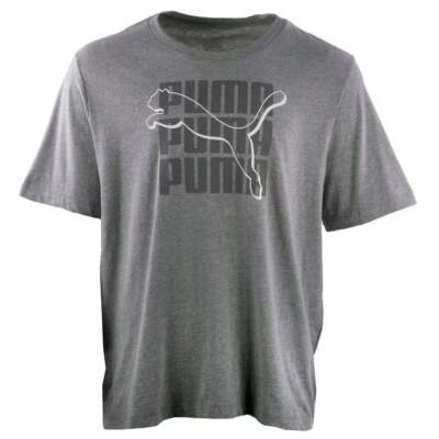 

Мужские серые повседневные топы Puma Hi Def Cat Crew Neck с коротким рукавом 587392-03, Grey, Puma Hi Def Cat Crew Neck Short Sleeve T-Shirt