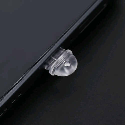 5x Anti-Dust Plug Clear Charge Port Dust Plug DIY For iPhone Stopper Protection