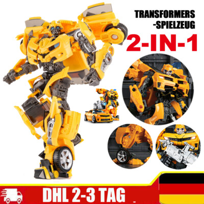 Kinder Transformer Bumblebee Roboter Flim Figur Auto Actionsfigur Spielzeug DE