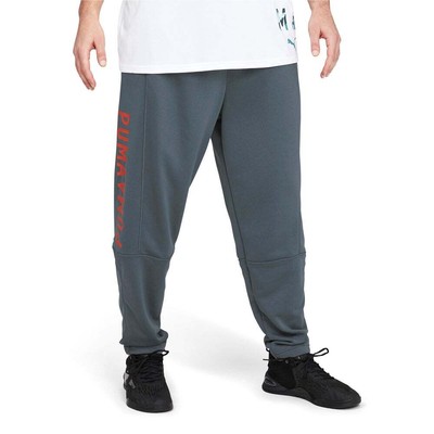 

Puma Logo Training Pants Mens Size  Casual Athletic Pants 670451-42, Grey, Puma Logo Training Pants