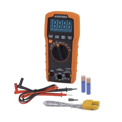 Klein Tools MM420 600V TRMS Auto-Ranging Digital Multimeter New