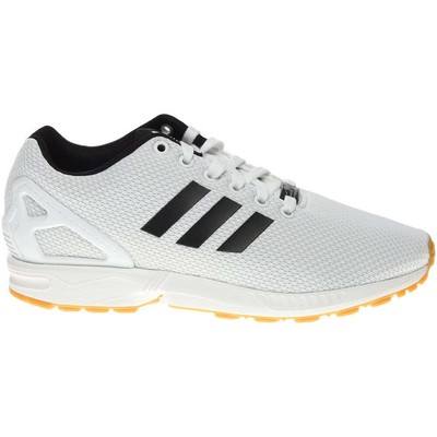 

Adidas Zx Flux Running Мужские белые кроссовки Повседневная обувь BA9920, Белый, adidas Zx Flux Running