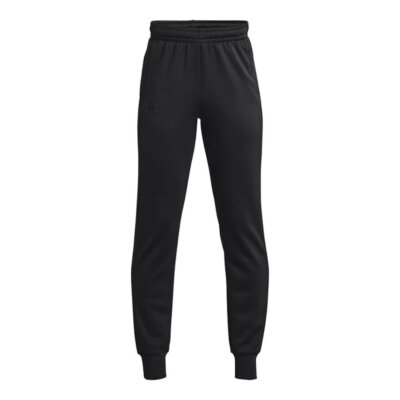 Boy's Under Armour Armour Fleece Joggers - Black - Medium - NWT - FREE SHIPPING