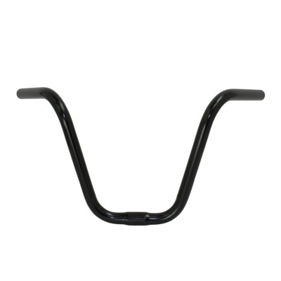 OG LOWRIDER STEEL BICYCLE 9'' RISE V APE HANDLEBAR 25.4MM BLACK