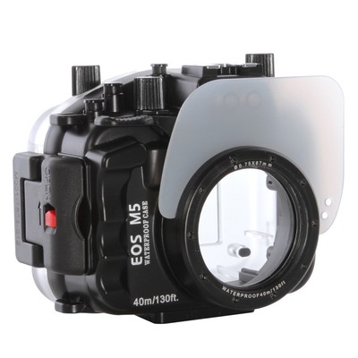 40M Underwater Waterproof Housing for EOS M5 Camera Diving Case Bag Cover