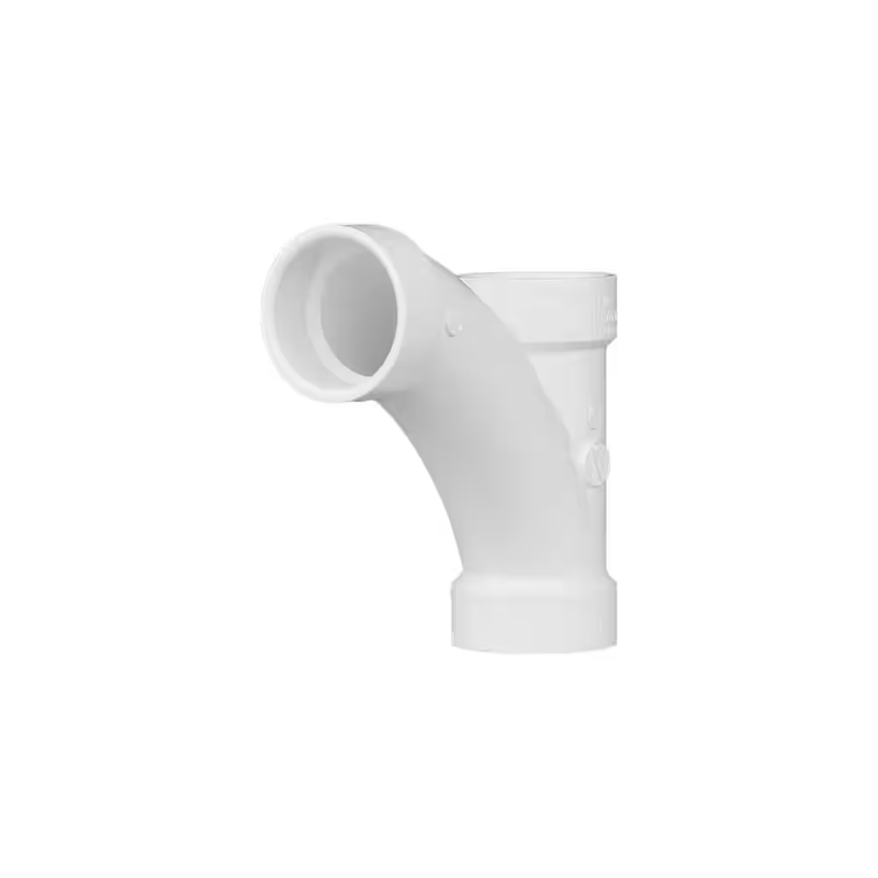 3 In PVC DWV Combo Wye 1/8 Bend Fitting Drain Waste Vent Non Pressure