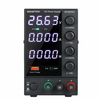 Wanptek DPS605U 0-60V 5A variable charger