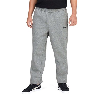 Брюки Puma Essentials Logo Pants Big Tall Mens Grey Casual 84682303