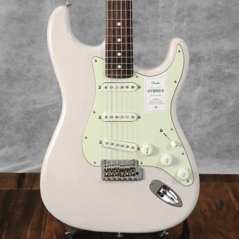 ももFENDER JAPAN hybrid Ⅱ STRAT 3TS Fender Japan Hybrid II Stratocaster HSS with Rosewood FB In