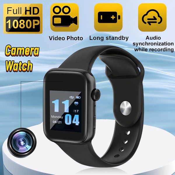 16G-256G Watch Wristband Camera Video Recorder 1080P HD Mini Security Hidden Cam - Image 4