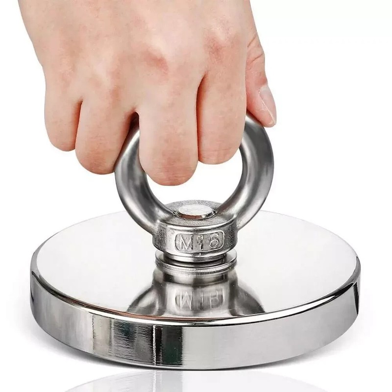 Super Strong Neodymium Fishing Magnet Hook N52 Heavy Duty Rare