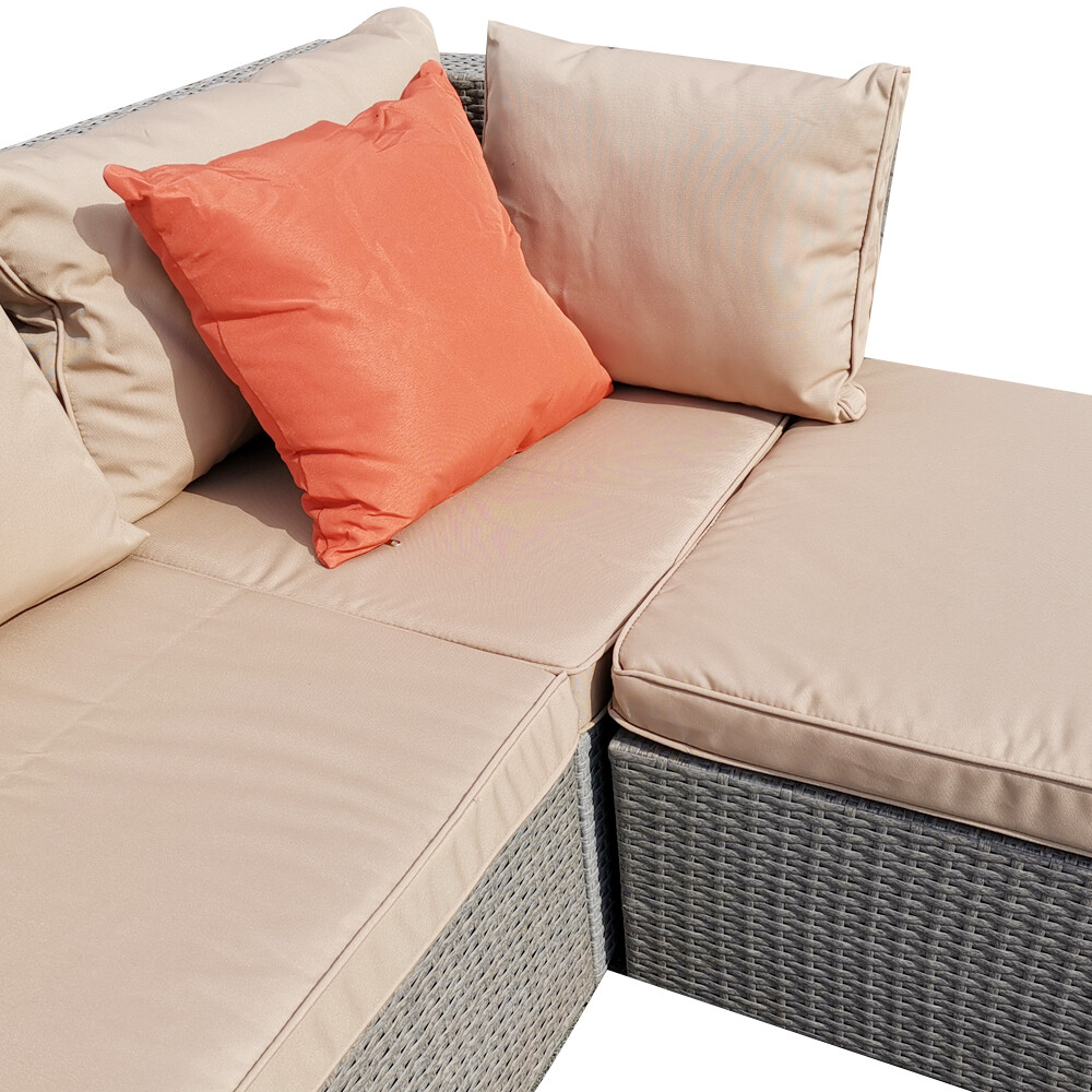 Polyrattan Gartenmöbel Sitzgruppe Gartenset Lounge Garnitur Set