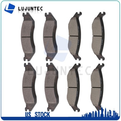 Front And Rear Ceramic Brake Pads Kit Fits 2002 2003 2004 2005 Ram 1500 2WD 4WD