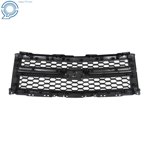 Gloss Black Front Upper Grille For 2014-2015 Chevrolet Silverado 1500