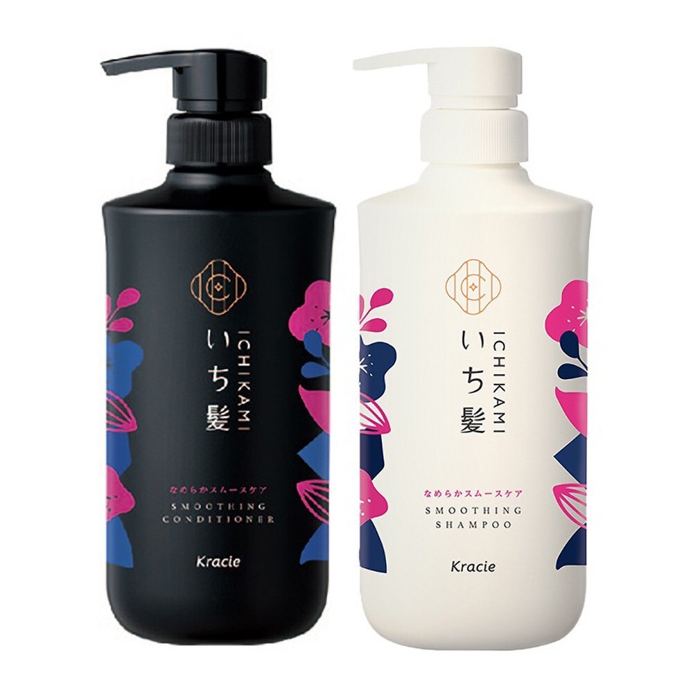 Kracie ICHIKAMI Nameraka Smooth & Sleek Care Shampoo