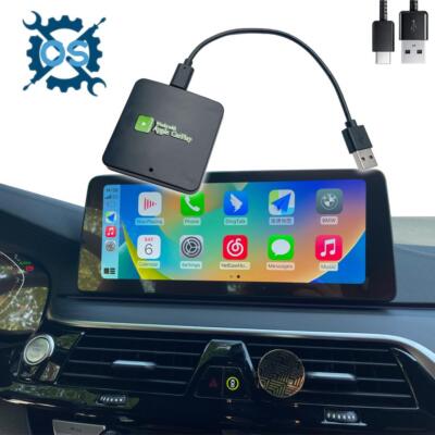Wireless CarPlay Adapter USB Dongle AI BOX For Apple iOS Car Auto Navigation US
