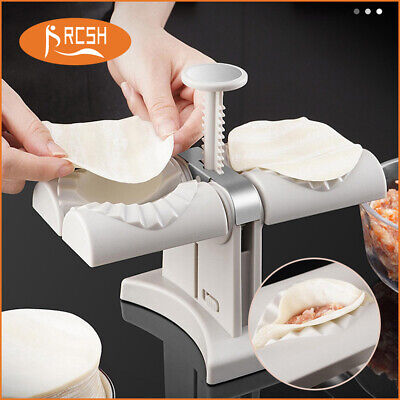 Double Head Automatic Dumpling Maker Wrapper Moulds Household Kitchen Tools BEST