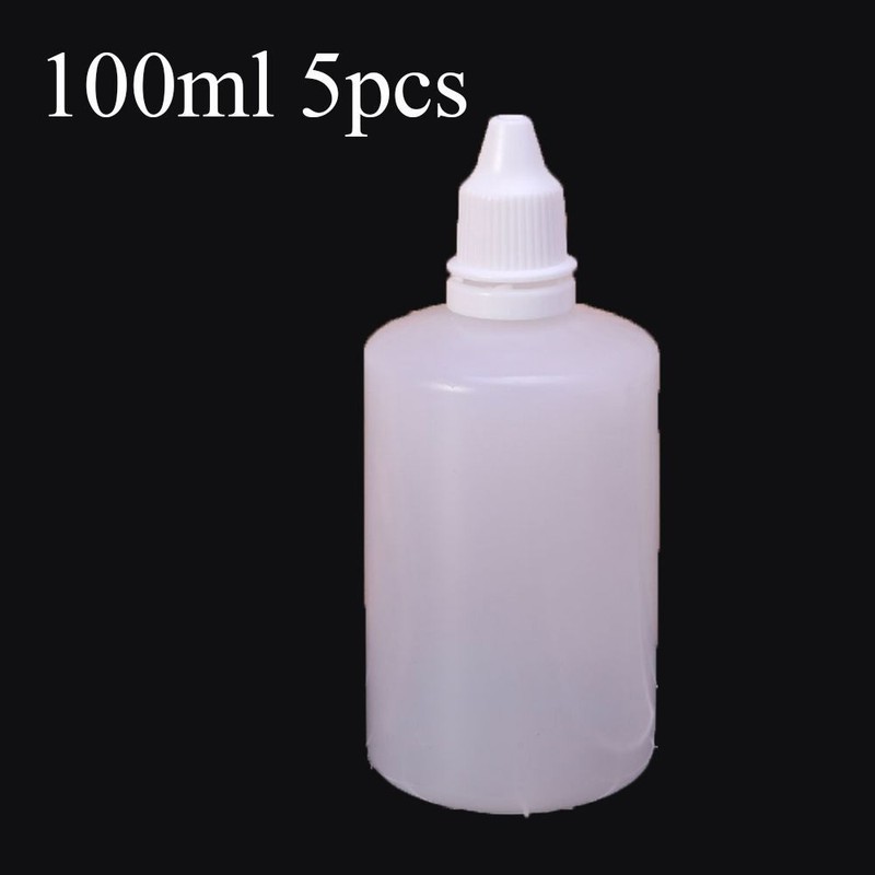 DIY Eye Dropper Empty Plastic Paper Quilling Squeeze Bottle Glue Applicator