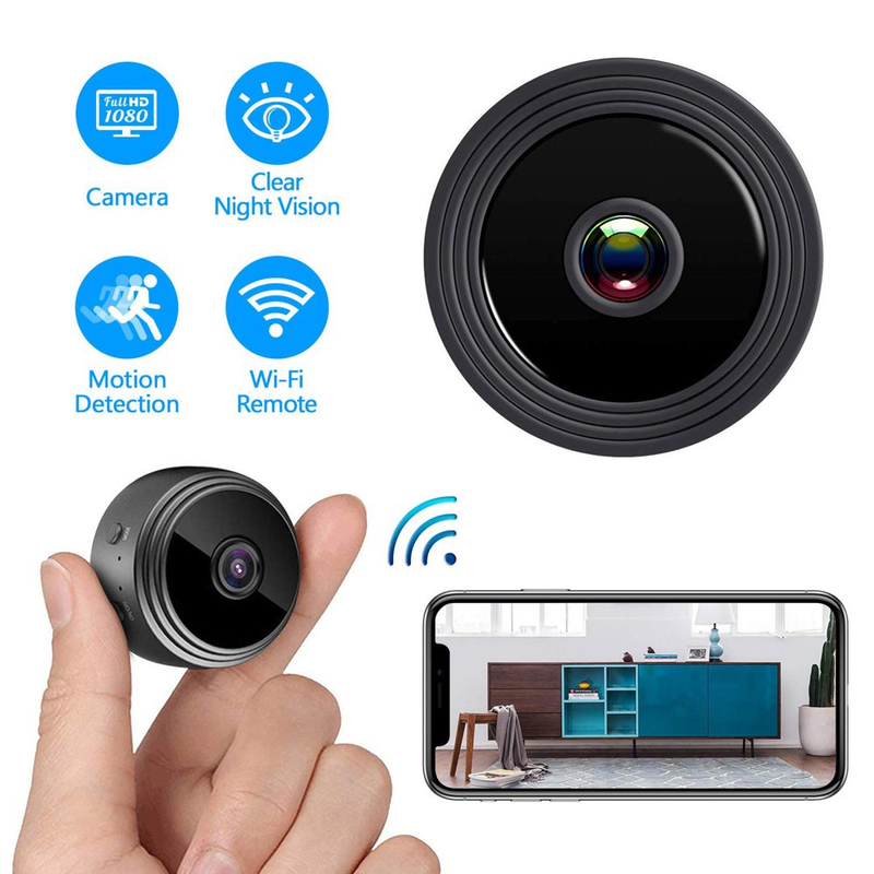 Clearance!  Wireless Security Camera Mini 1080P Wifi Battery Operated Indoor Cam