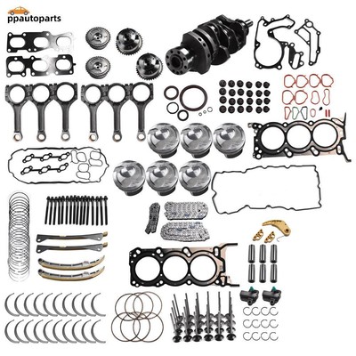 G6DH 3.3L Engine Rebuild Overhaul Kit w/ Crankshaft Rods Timing For HYUNDAI KIA