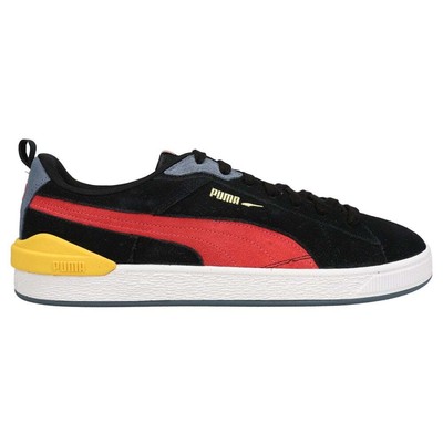 

Puma Suede Bloc Lace Up Mens Size  M Sneakers Повседневная обувь 381183-03, Черный, Puma Suede Bloc Lace Up