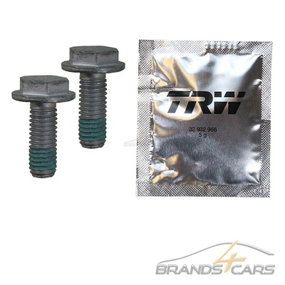 TRW 2x BREMSSATTELHALTER HINTEN LINKSRECHTS FÜR VW NEW BEETLE 9C 1Y 1.42.5